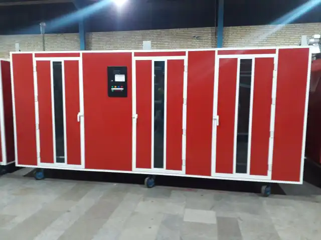 نمای کامل دستگاه خشک کن 1500 کیلویی صنعتی مدل ed600 خشک کن 1500 کیلویی صنعتی مدل ed600