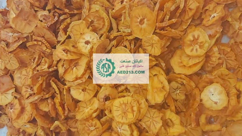 فروش میوه خشک و میزان سود چیپس خرمالو