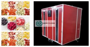 میوه خشک کن 500 کیلویی مدل ed200 برند اکباتان صنعت
