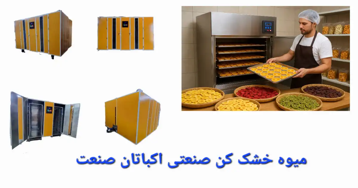 دستگاه میوه خشک کن صنعتی